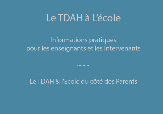 TDAH et Ecole