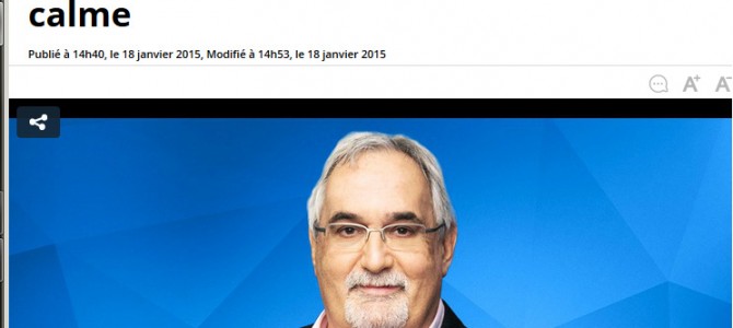 TDAH – Pr Olivier REVOL était sur Europe 1 le 18/01/2015. A écouter !!