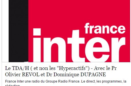 Emission Radio sur le TDAH (encore trop souvent réduit au terme  » Hyperactif  » )